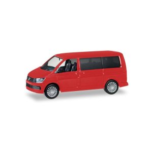 VW T6 Multivan, cherry red - 1:87 / H0 - Herpa
