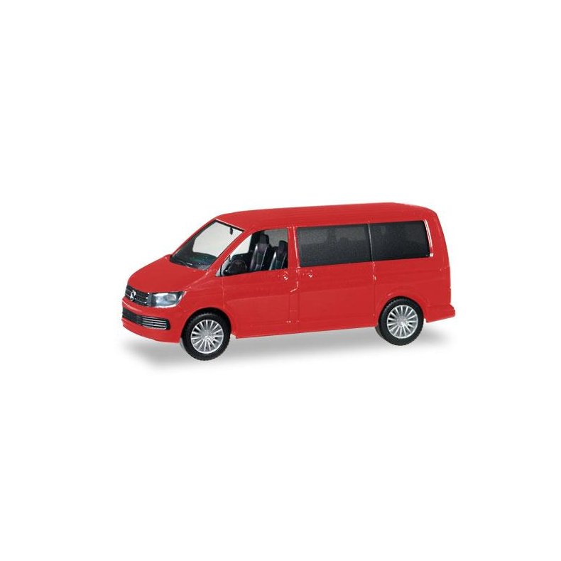 VW T6 Multivan, cherry red - 1:87 / H0 - Herpa