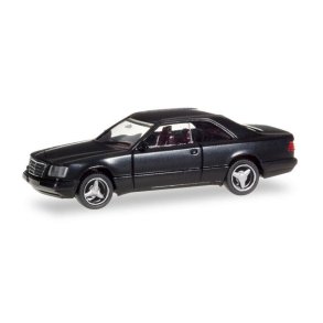 Mercedes-Benz E 320 Coupé, black -  1:87 / H0 - Herpa