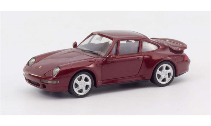 Miniature Herpa Porsche 911 Turbo Art Collection - Échelle 1:87, Thème "Feu Et Glace", Avec étui, Occasion