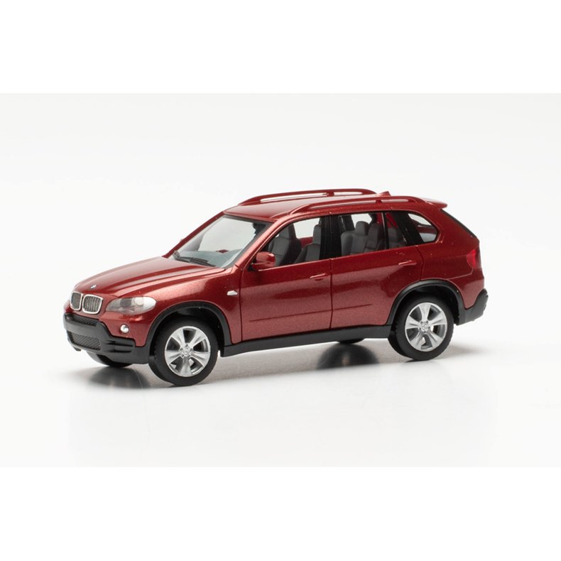 BMW X5, vermillion red metallic - 1:87 / H0 - Herpa