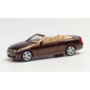 BMW 3'er Cabrio, marrakesh brown metallic - 1:87 / H0 - Herpa