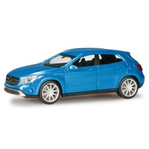 Mercedes-Benz GLA class, blue metallic -  1:87 / H0 - Herpa