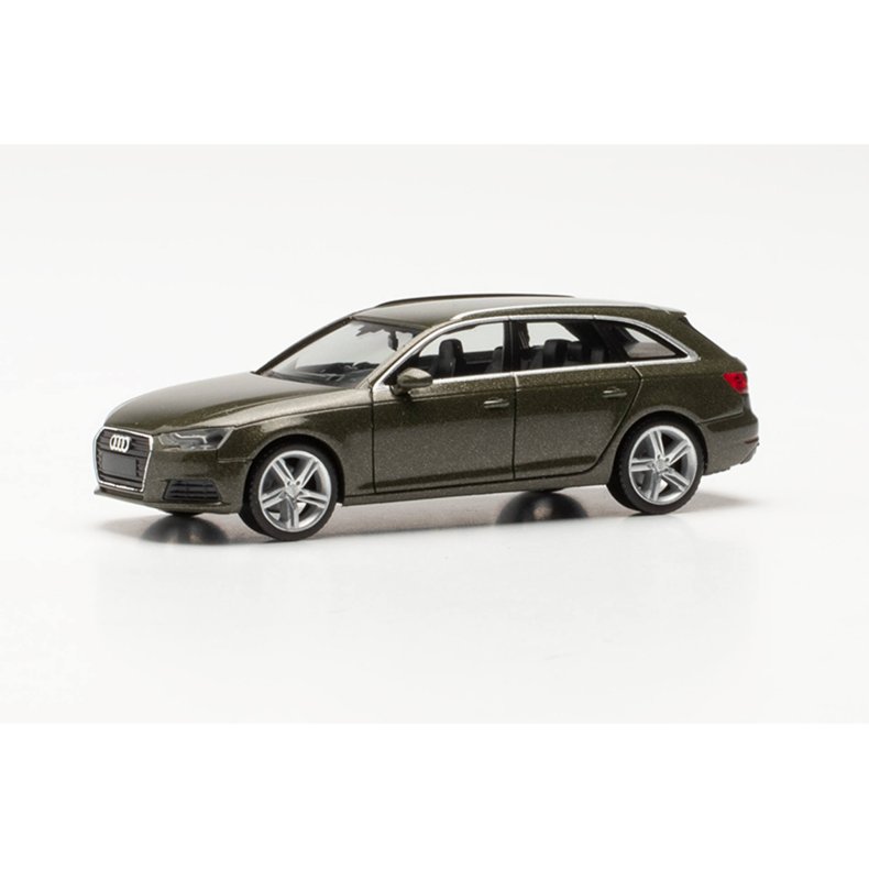 Audi A4 Avant, district green metallic - 1:87 / H0 - Herpa