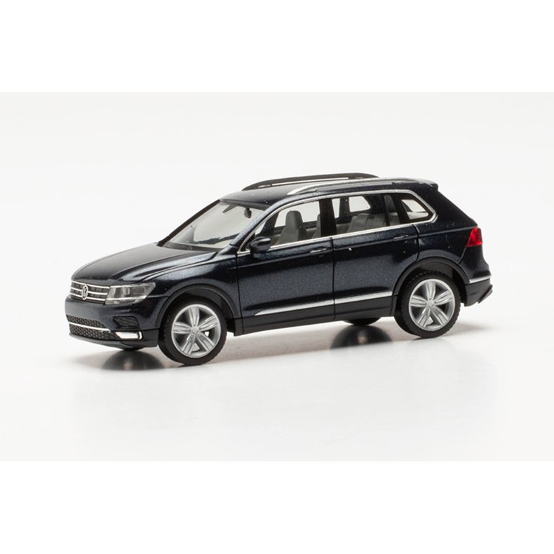 VW Tiguan, nightshade blue metallic - 1:87 / H0 - Herpa