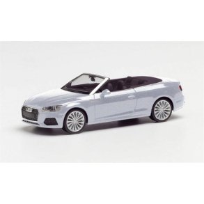 Audi A5 convertible, silver metallic -  1:87 / H0 - Herpa