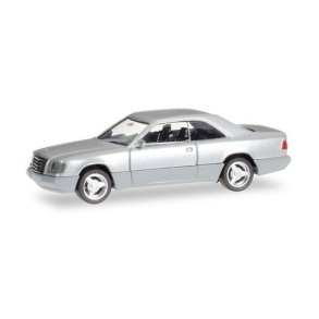 Mercedes-Benz E 320 Coupé, silver metallic -  1:87 / H0 - Herpa