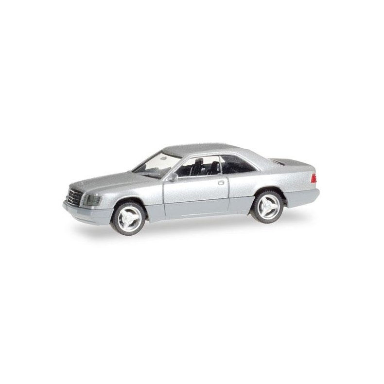 Mercedes-Benz E 320 Coup&eacute;, silver metallic -  1:87 / H0 - Herpa