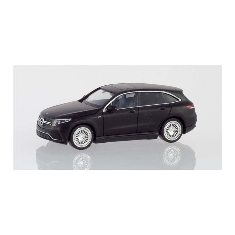 Mercedes-Benz EQC AMG, matt black - 1:87 / H0 - Herpa