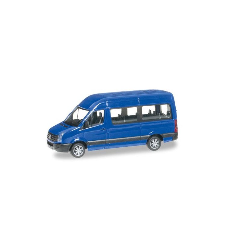 VW Crafter Bus high roof, ultramarin blue - 1:87 / H0 - Herpa