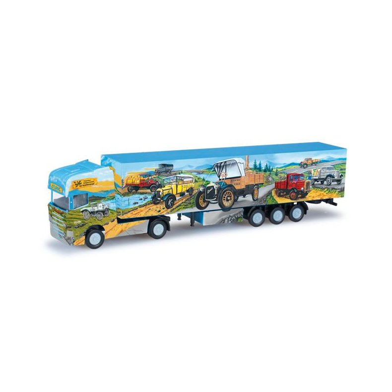 Scania R TL "Herpa Weltgeschichte Nr. 8" - 1:160 / N - Herpa