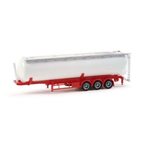 Silo trailer Feldbinder 60m³, white - 1:87 / H0 - Herpa