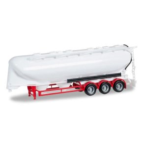 Tank trailer 55m³ 3a, undecorated, red - 1:87 / H0 - Herpa