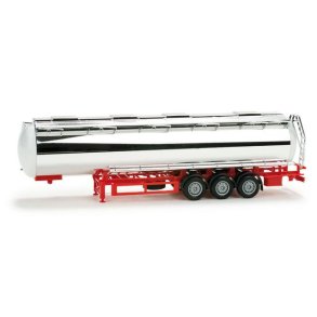 Chromium plated foodtank trailer, undecorated - 1:87 / H0 - Herpa