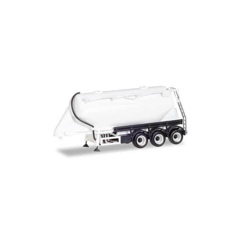 FFB bulk silo semitrailer, unprinted - 1:87 / H0 - Herpa