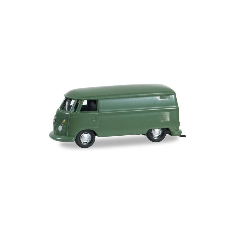 VW T1 van, reed green - 1:87 / H0 - Herpa