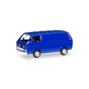 VW T3 Bus, ultramarin blue - 1:87 / H0 - Herpa