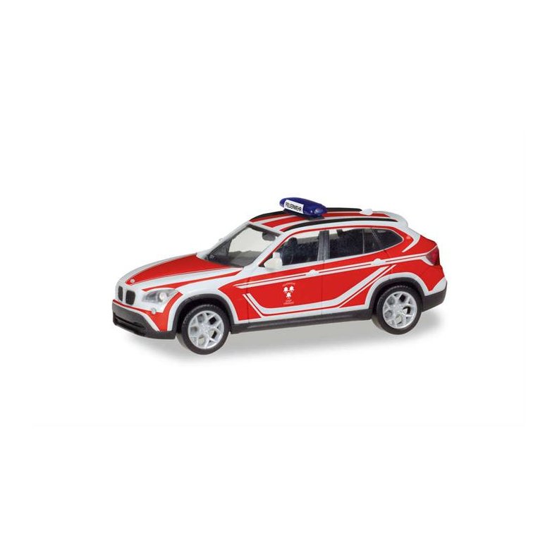 BMW X1 commando vehicle "Feuerwehr Landshut" - 1:87 / H0 - Herpa