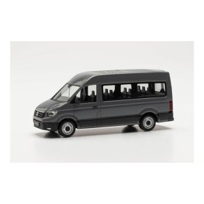 VW Crafter Bus high roof, nardo grey - 1:87 / H0 - Herpa