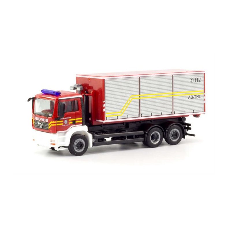 MAN TGA M Wechsellader-LKW "Feuerwehr Dachau" - 1:87 / H0 - Herpa