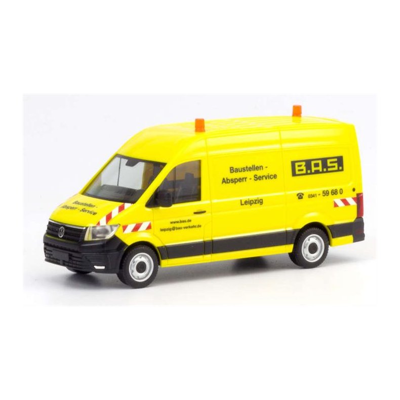 VW Crafter Kasten HD "B.A.S" - 1:87 / H0 - Herpa