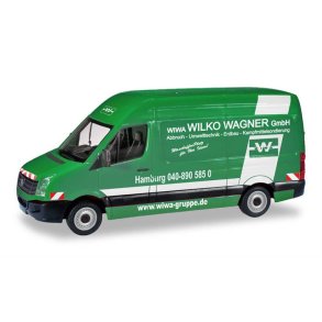 VW Crafter box high roof „Wilko Wagner Hamburg“ - 1:87 / H0 - Herpa