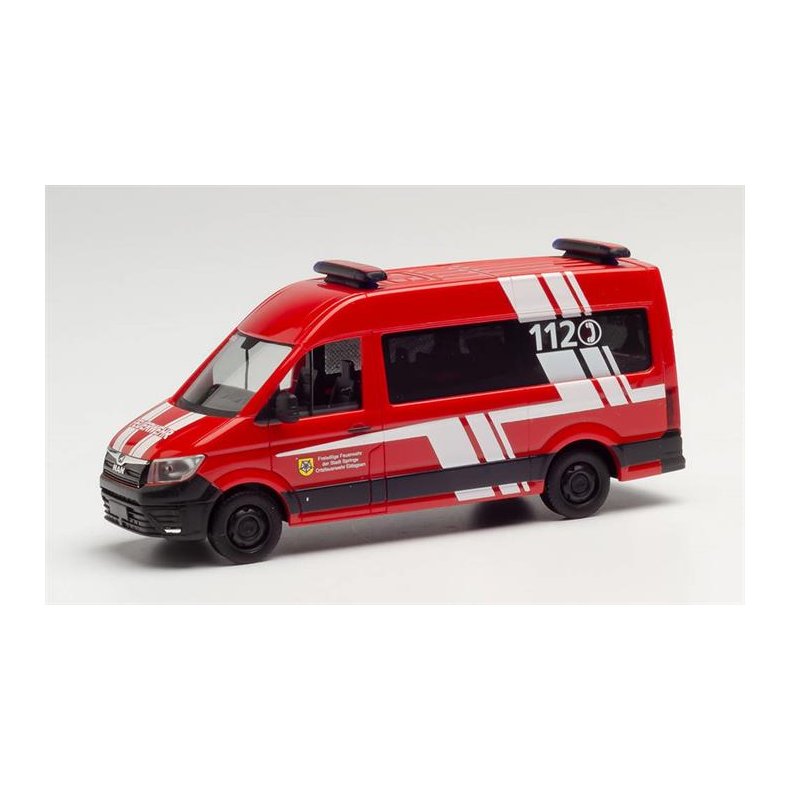 MAN TGE bus "Freiwillige Feuerwehr Springe / OT Eldagsen" - 1:87 / H0 - Herpa