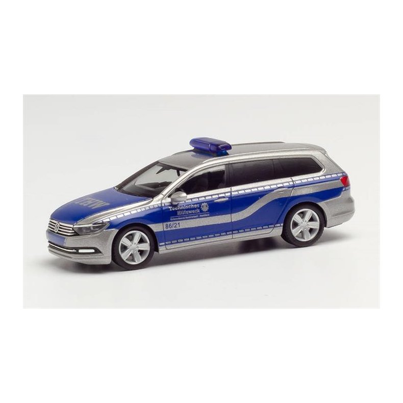 VW Passat Variant "THW OV Rudolstadt/Saalfeld" - 1:87 / H0 - Herpa