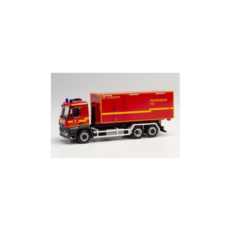 Mercedes-Benz Arocs M interchangeable truck "Feuerwehr Stadt Herzogenrath" - 1:87 / H0 - Herpa