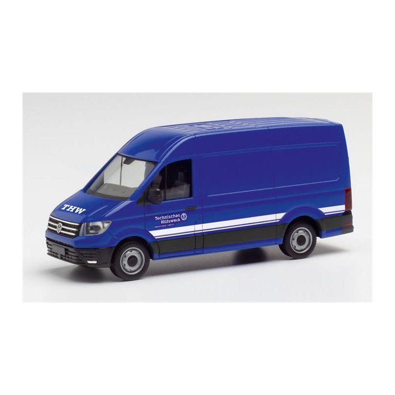 Volkswagen Crafter box high roof THW Dresden - 1:87 / H0 - Herpa