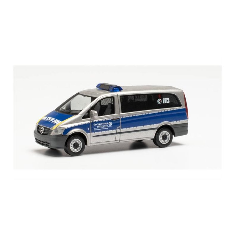 Mercedes-Benz Vito bus "THW Dillenburg" - 1:87 / H0 - Herpa