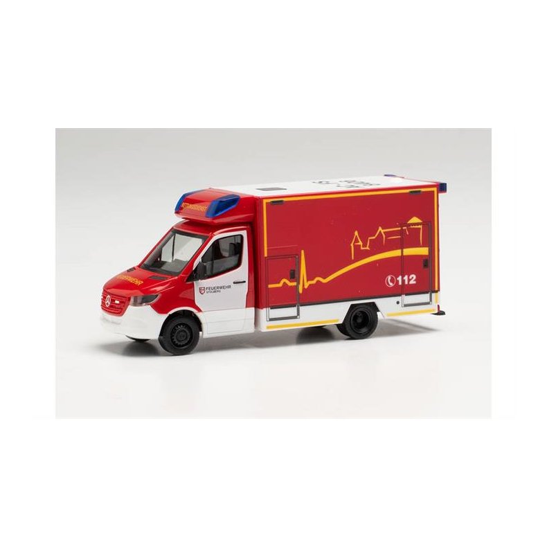 Mercedes-Benz Sprinter &#145;18 "Feuerwehr Stolberg" - 1:87 / H0 - Herpa