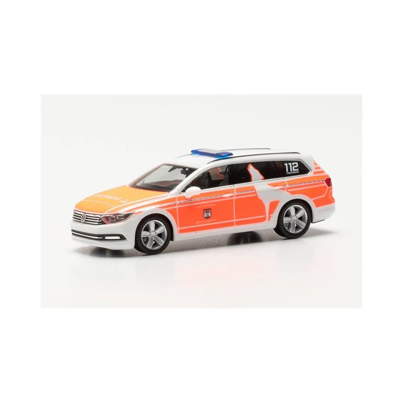 Volkswagen Passat Variant "Feuerwehr Wolfsburg" - 1:87 / H0 - Herpa