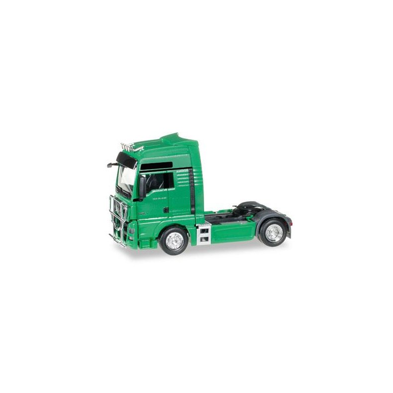 MAN TGX XXL Euro 6 rigid tractor with accessories, mint green - 1:87 / H0 - Herpa