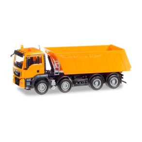 MAN TGS M Euro 6 Truck-mounted tipper, 4-axle - 1:87 / H0 - Herpa