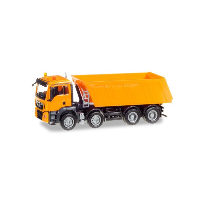 MAN TGS M Euro 6 Truck-mounted tipper, 4-axle - 1:87 / H0 - Herpa