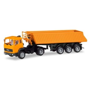 Iveco dump semitrailer, communal orange - 1:87 / H0 - Herpa