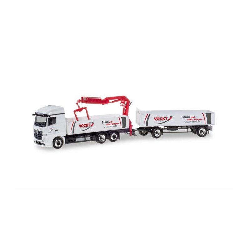 Mercedes-Benz Actros StreamSpace 2.5 pick-up trailer "V&ouml;ckt" - 1:87 / H0 - Herpa