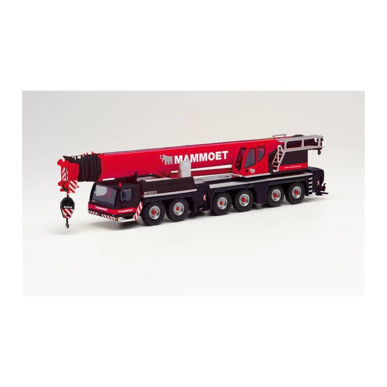 Liebherr LTM 1300-6.2 mobile crane "Mammoet" - 1:87 / H0 - Herpa