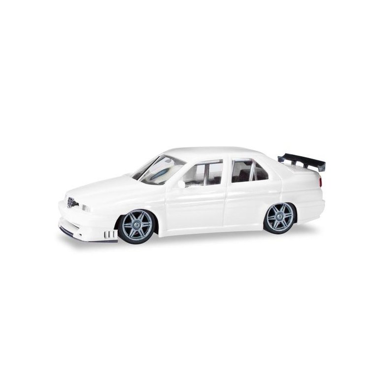 Alfa Romeo 155 racing, white - 1:87 / H0 - Herpa