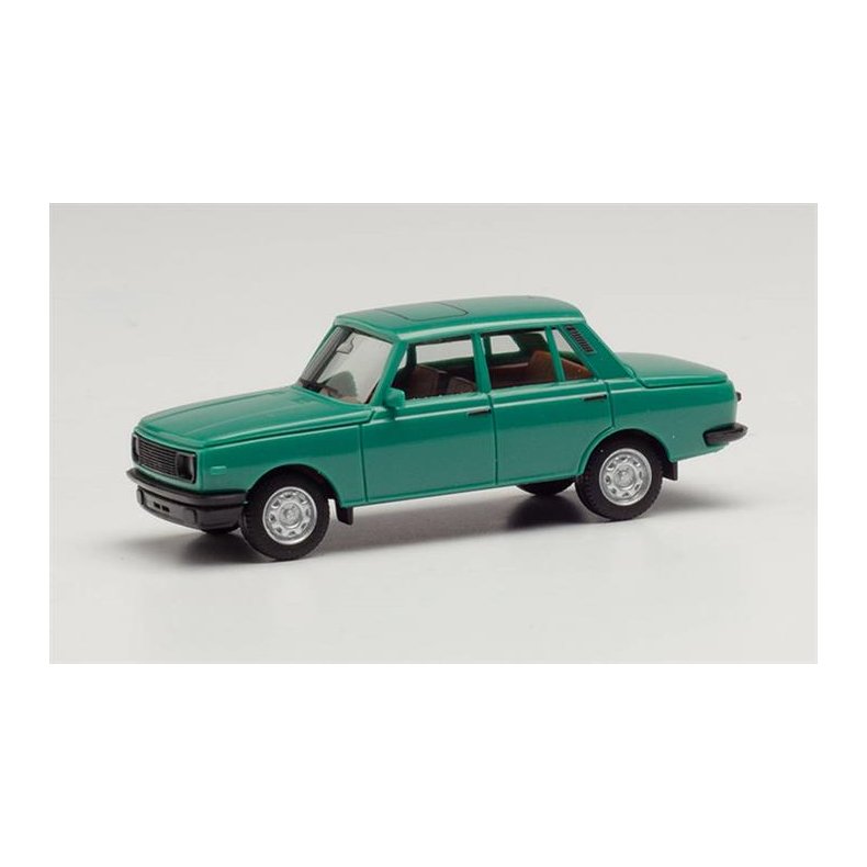 Wartburg 353 (1984) sedan, patina green - 1:87 / H0 - Herpa