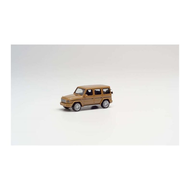 Mercedes-Benz G-Model with AMG rims, designo desert sand - 1:87 / H0 - Herpa