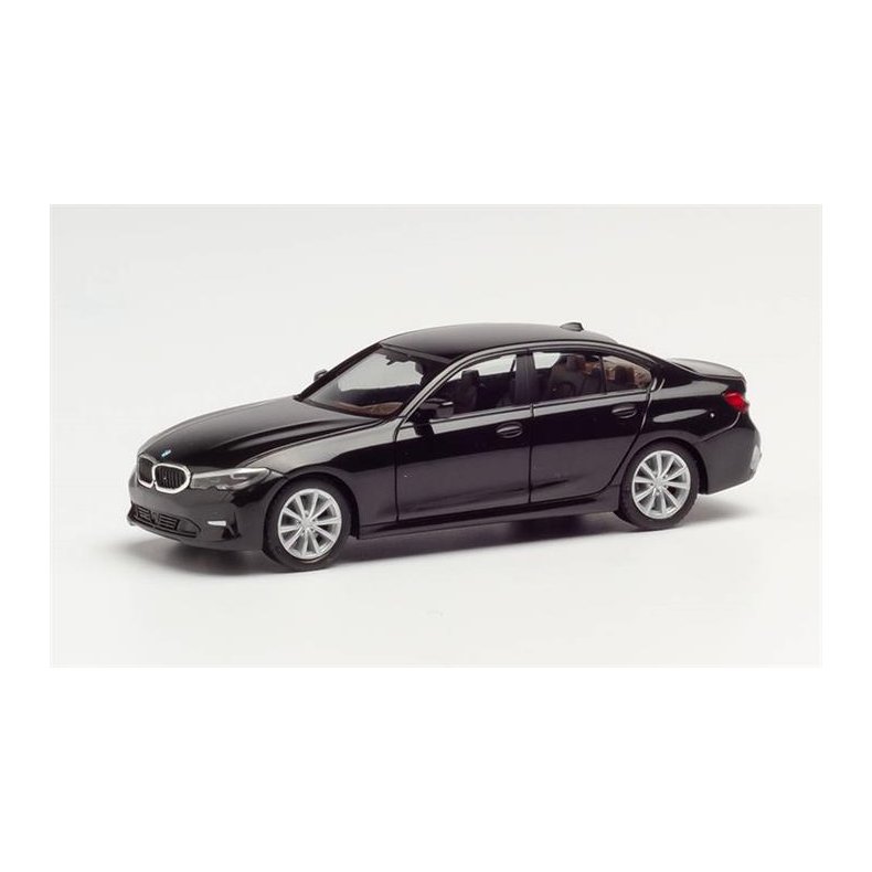 BMW 3'er Limousine, black - 1:87 / H0 - Herpa