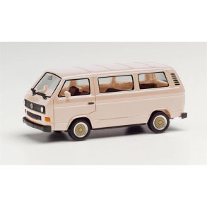 VW T3 Bus with BBS wheels, beige - 1:87 / H0 - Herpa