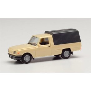 Wartburg 353 (1985) Trans, canvas cover, ivory - 1:87 / H0 - Herpa