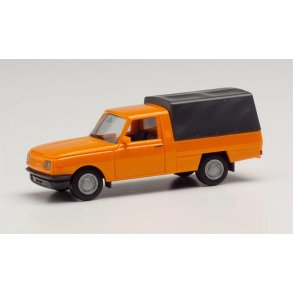 Wartburg 353 (1985) Trans, canvas cover, orange - 1:87 / H0 - Herpa