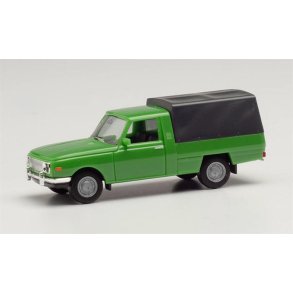 Wartburg 353 (1966) Trans, canvas cover, green - 1:87 / H0 - Herpa