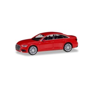 Audi A6 Limousine, tango red metallic - 1:87 / H0 - Herpa