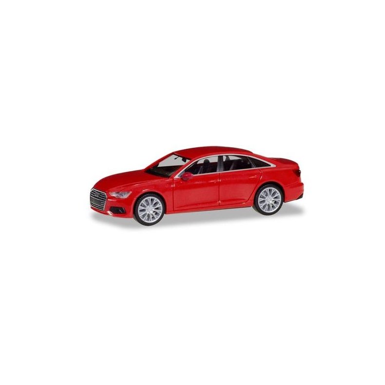 Audi A6 Limousine, tango red metallic - 1:87 / H0 - Herpa