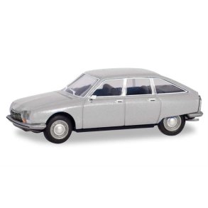 Citroën GS, silver metallic - 1:87 / H0 - Herpa
